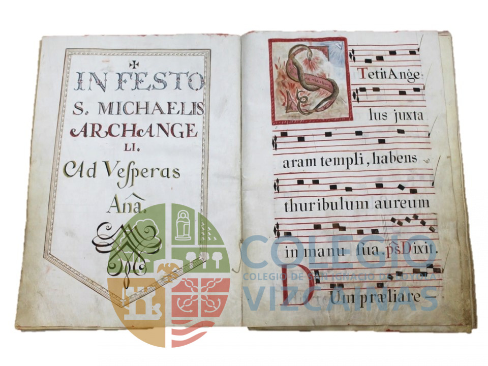 IN FESTO S. MICHAELIS ARCHANGELI. Partitura de música perteneciente al Recogimiento Colegio de San Miguel de Belén. Año 1797
